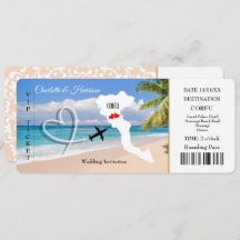 Ticket Pass Wedding Destination Corfu