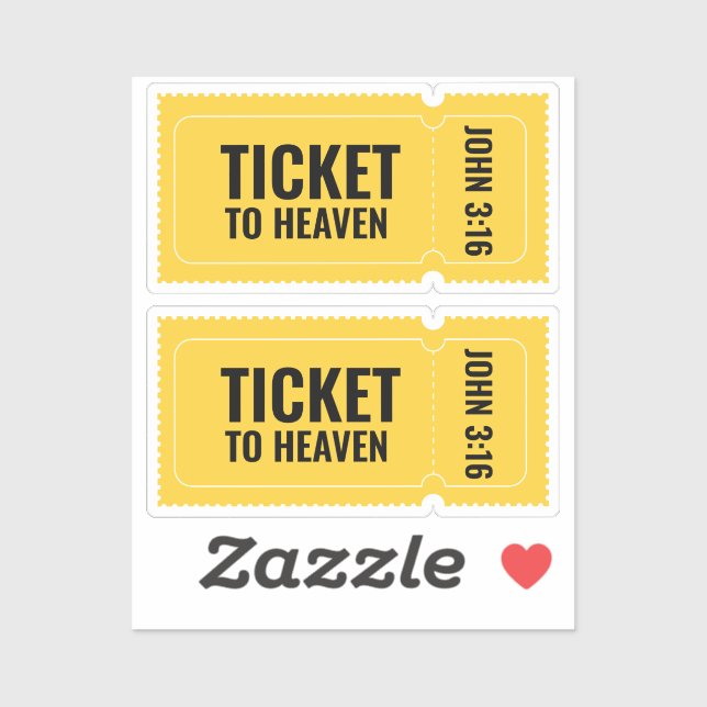 Ticket To Heaven (Sheet)