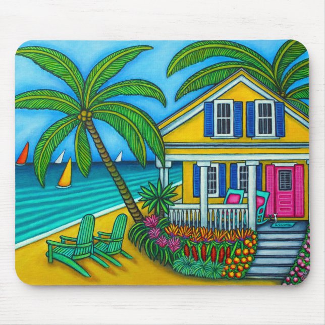 Ticket to Paradise Mouse Pad (Front)