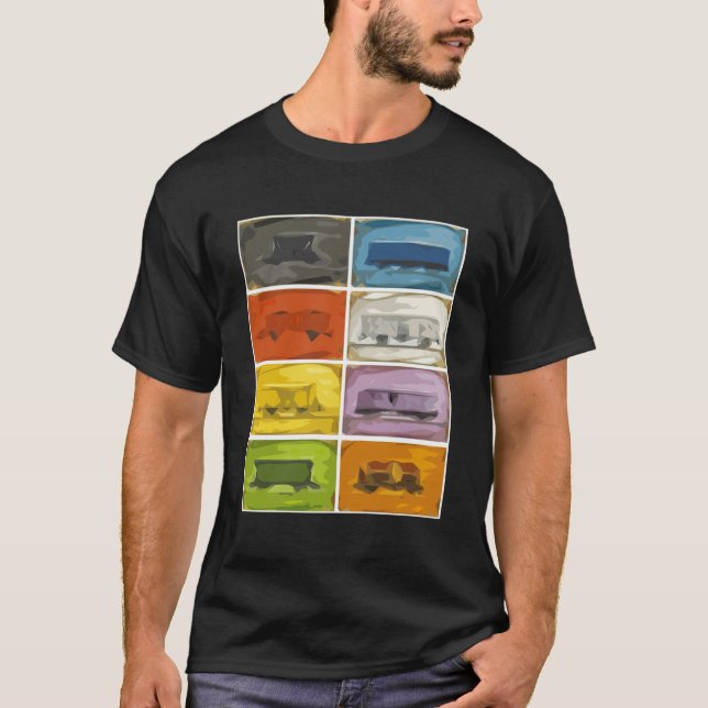 Ticket to Ride The Trains Classic  T-Shirt (Front)