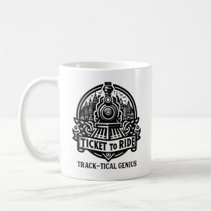 Ticket to Ride Track-tical Genius Mug