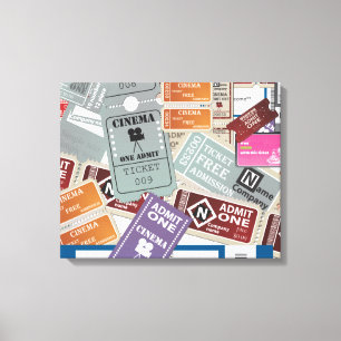 Tickets Canvas Print
