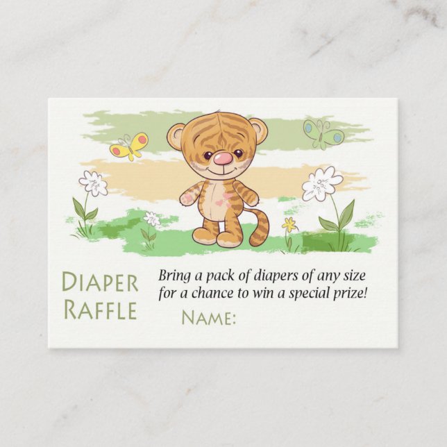 Tickets de rousseur de tigres mignons (Devant)