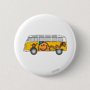 Tickle Bus 2 Inch Round Button
