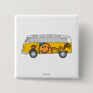 Tickle Bus 2 Inch Square Button