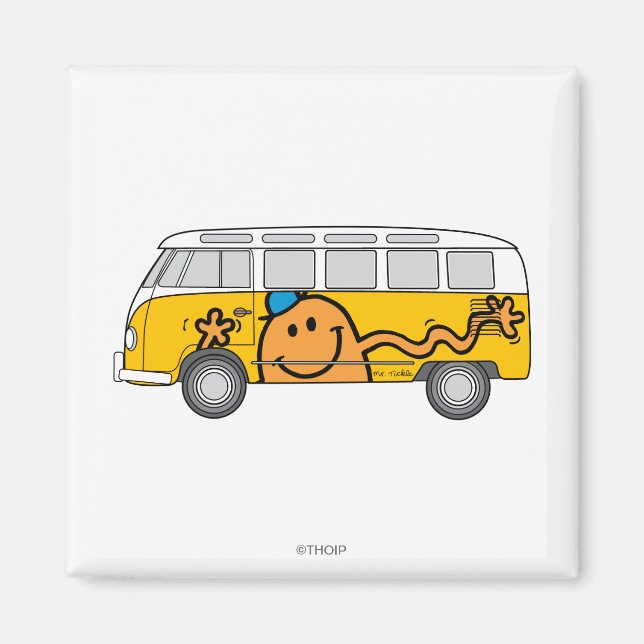 Tickle Bus Magnet (Front)