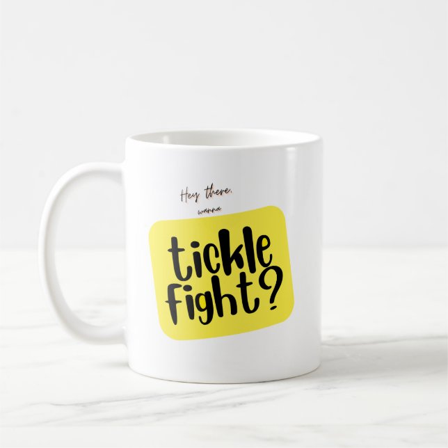 Tickle Fight? Coffee Mug (Left)