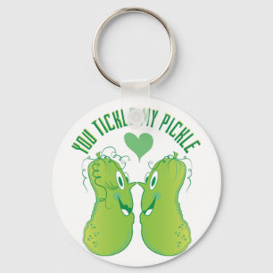 Tickle My Pickle Keychain