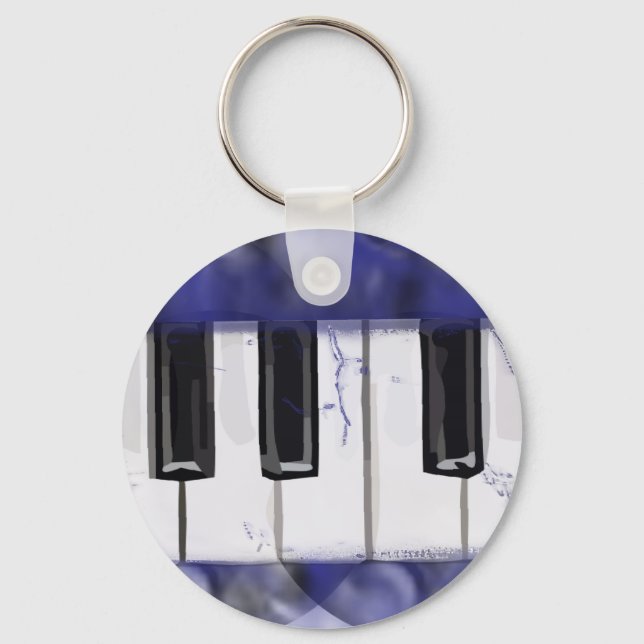 Tickle The Ivory Keychain (Front)