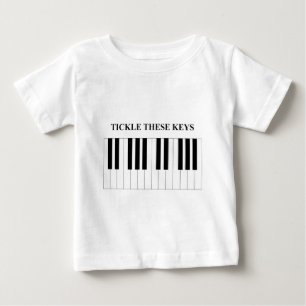 Tickle These Keys Baby T-Shirt