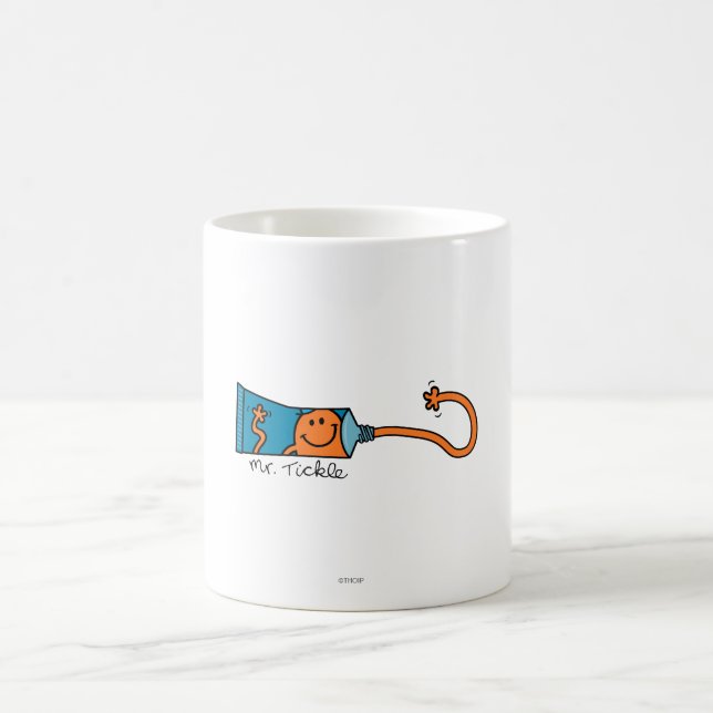 Tickle Toothpaste Coffee Mug (Center)