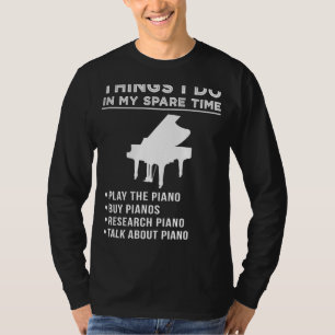 Tickling the Ivories: Embrace Pianos Harmonious Wo T-Shirt