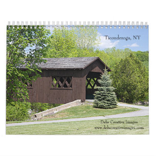 Ticonderoga, New York 2026 Calendar