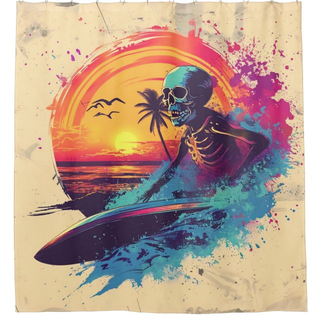 Tidal Bones Skull Surfer  (Front)