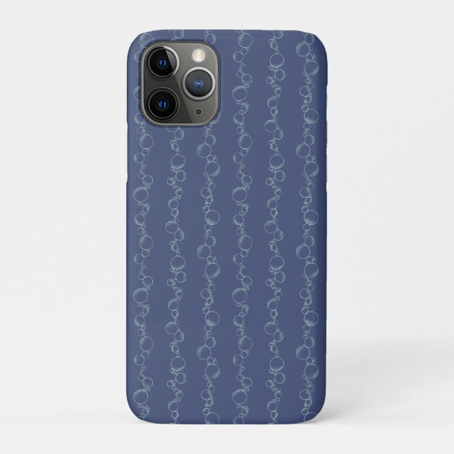 Tidal Bubble Trals Case-Mate iPhone Case (Back)