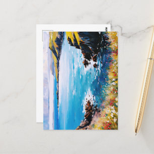 Tidal Dreams and Meadow Breezes      Postcard