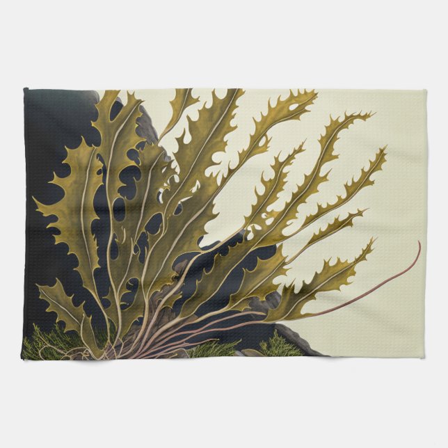 Tidal Fronds Kitchen Towel (Horizontal)