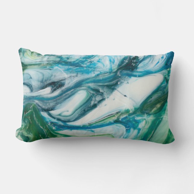 Tidal Sweep II Lumbar Pillow (Front)