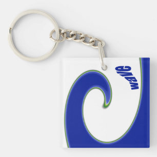 Tidal Wave Keychain