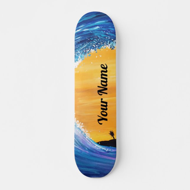 Tidal Wave Skateboard (Front)