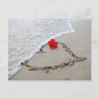 Tide love - customizable postcard