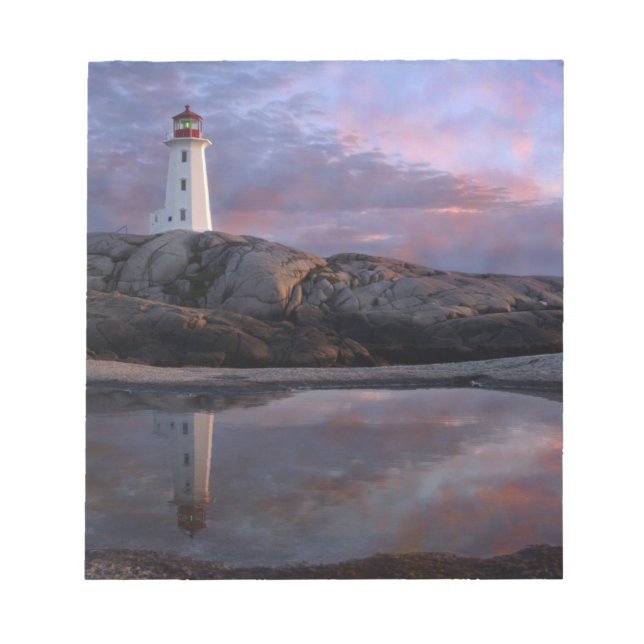 Tide Pool by Lighthouse Notepad (Front)