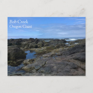 Tide Pools at Bob Creek, OR Postcard