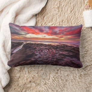 Tide Pools in La Jolla, CA Lumbar Pillow