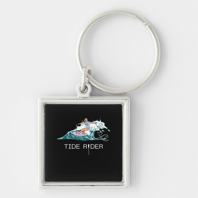 Tide Rider Keychain (Front)