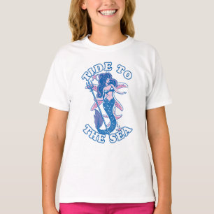 Tide To The Sea Ocean Lover Mermaid T-Shirt