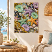 Tidepool Jewels Art Print