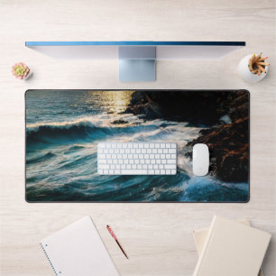 Tides in Motion Desk Mat
