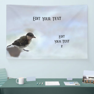 Tidi my Bird the Parus Major Banner