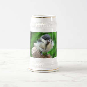 Tidi my Bird the Parus Major Beer Stein
