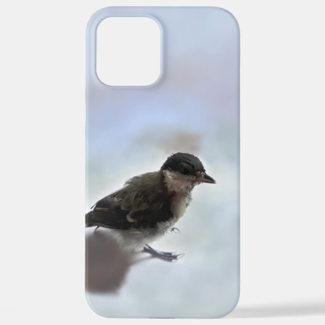 Tidi my Bird the Parus Major iPhone Case (Back)