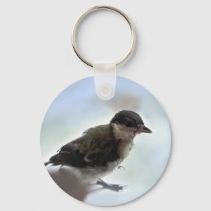 Tidi my Bird the Parus Major Keychain