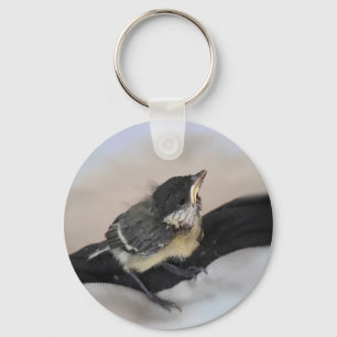 Tidi my Bird the Parus Major Keychain