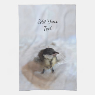 Tidi my Bird the Parus Major Kitchen Towel