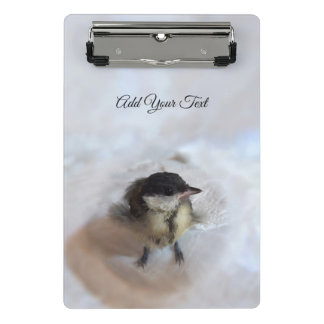 Tidi my Bird the Parus Major Mini Clipboard