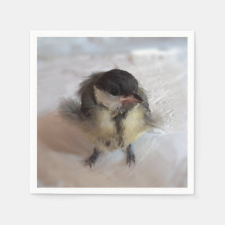 Tidi my Bird the Parus Major Napkin