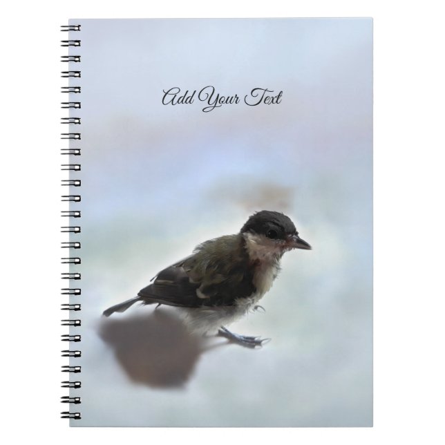 Tidi my Bird the Parus Major Notebook (Front)