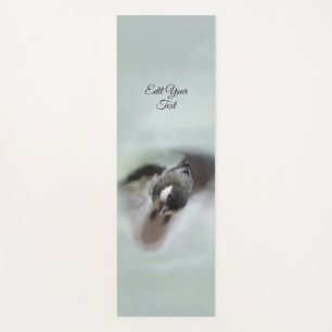 Tidi my Bird the Parus Major Yoga Mat