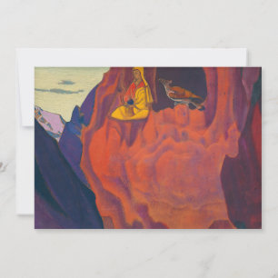 Tidings of the Eagle by Nicholas Roerich Thank You Card