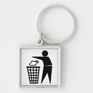 Tidy Man Keychain