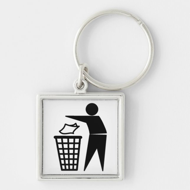 Tidy Man Keychain (Front)