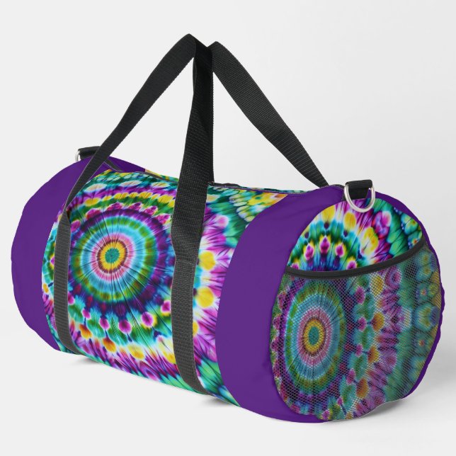 tie and  dye  duffle bag (Right Corner)
