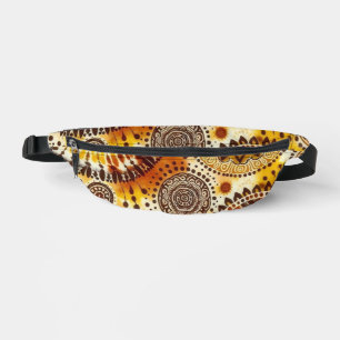 tie and dye fanny pack