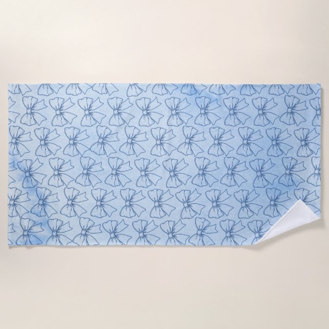 Tie Beach Towel (Front)