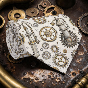 Tie cravate industrielle personnalisée Steampunk