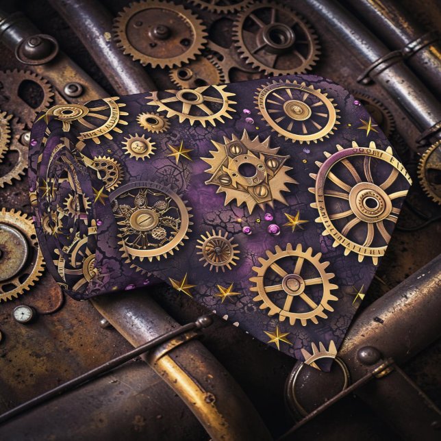 Tie cravate industrielle personnalisée Steampunk (Créateur téléchargé)